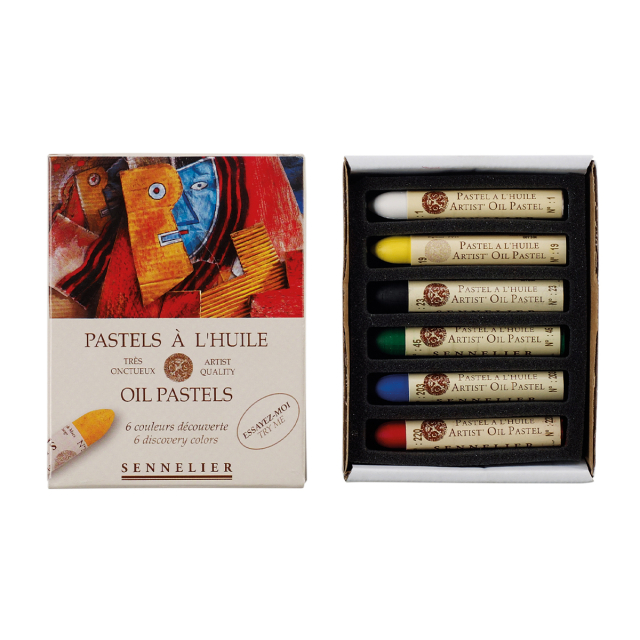Ölpastel Starterset 5ml 6 Stck