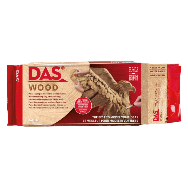Modelliermasse 700 g Wood