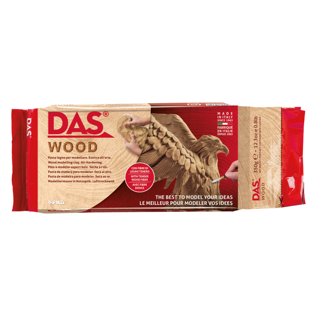 Modelliermasse 350 g Wood