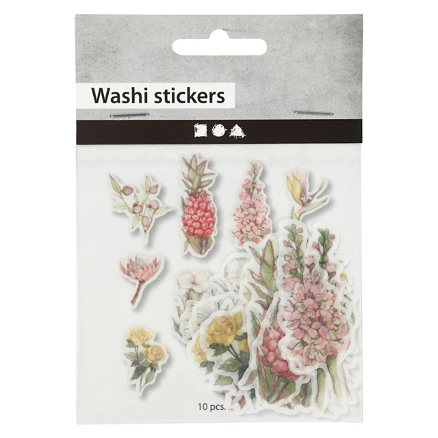 Washi Stickers Blumen