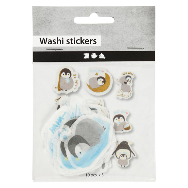 Washi Stickers Pinguine