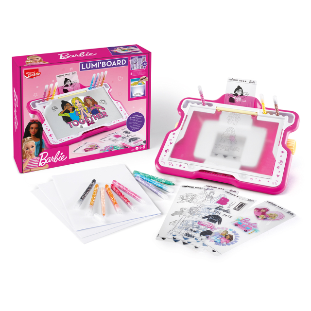 Barbie Leuchttisch 65 Stück