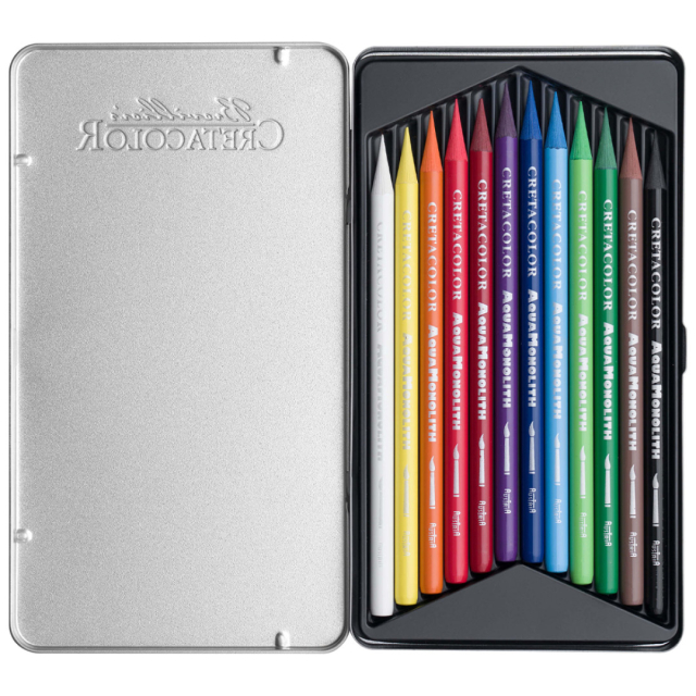 Aqua Monolith Aquarellstifte 12er-Set