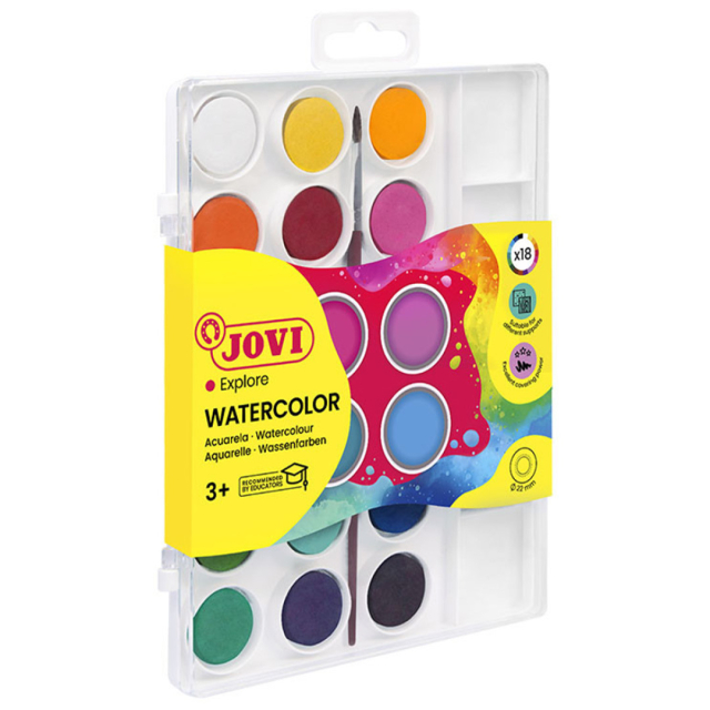 Aquarell-Set 18-tlg