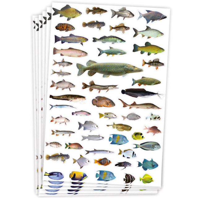 Stickers Fische 6 blatta