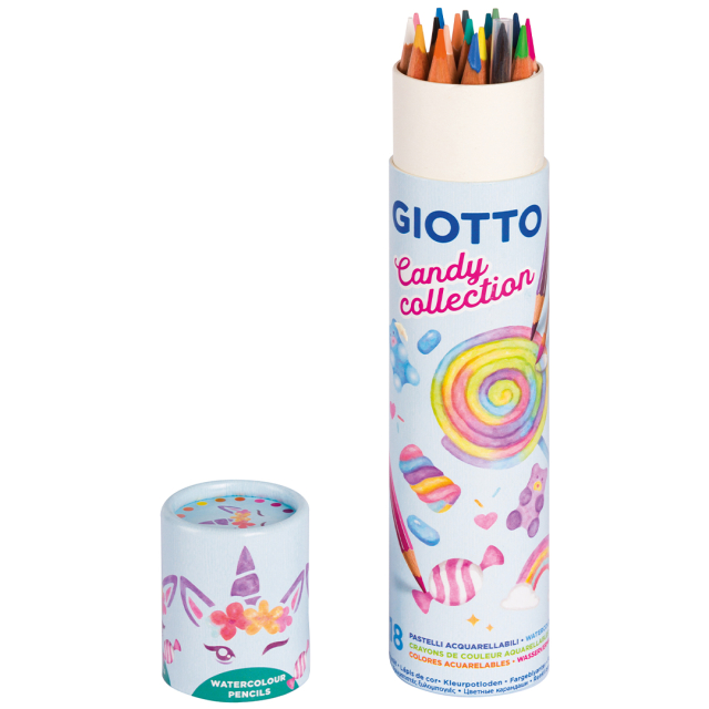 Candy Collection Stilnovo Aquarellstifte 18er Set