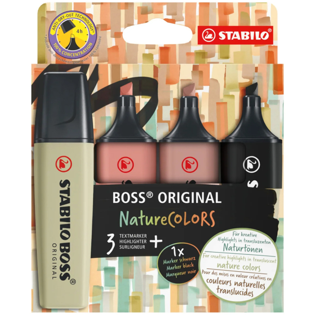 Boss Nature Colors 4er-Pack No.1