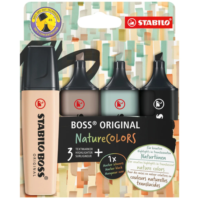 Boss Nature Colors 4er-Pack No.2