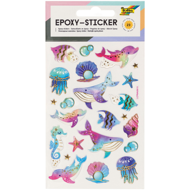 Epoxy-Sticker Underwater 1 Blatt