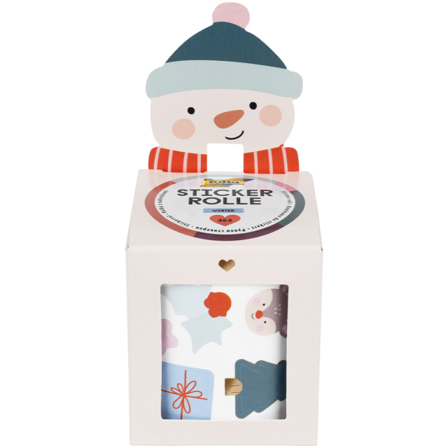 Stickerrolle Winter