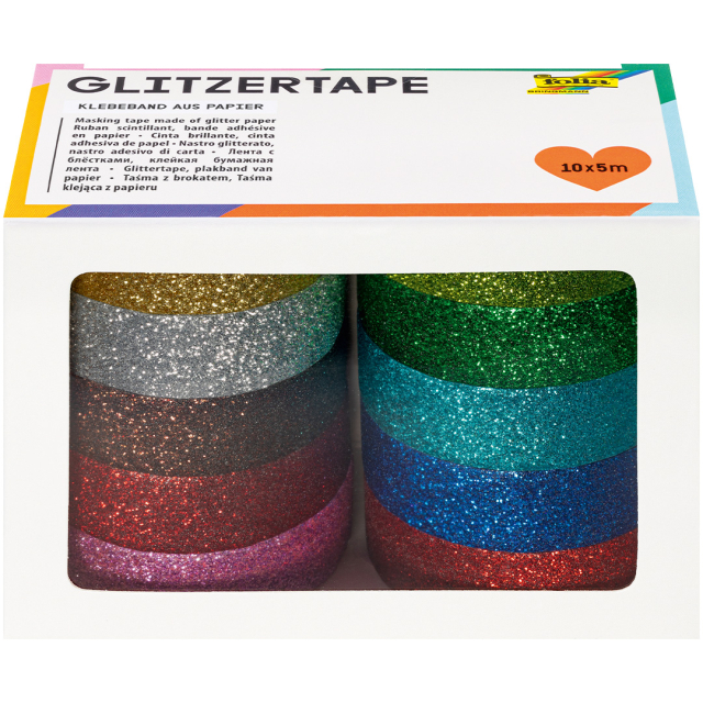 Glitzer-Tape  3er-Pack