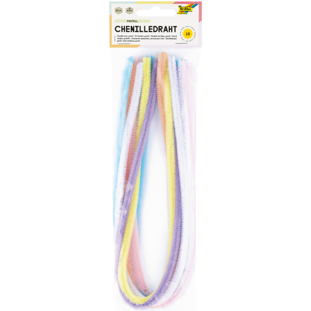 Pfeifenreiniger Pastel 10er-Pack
