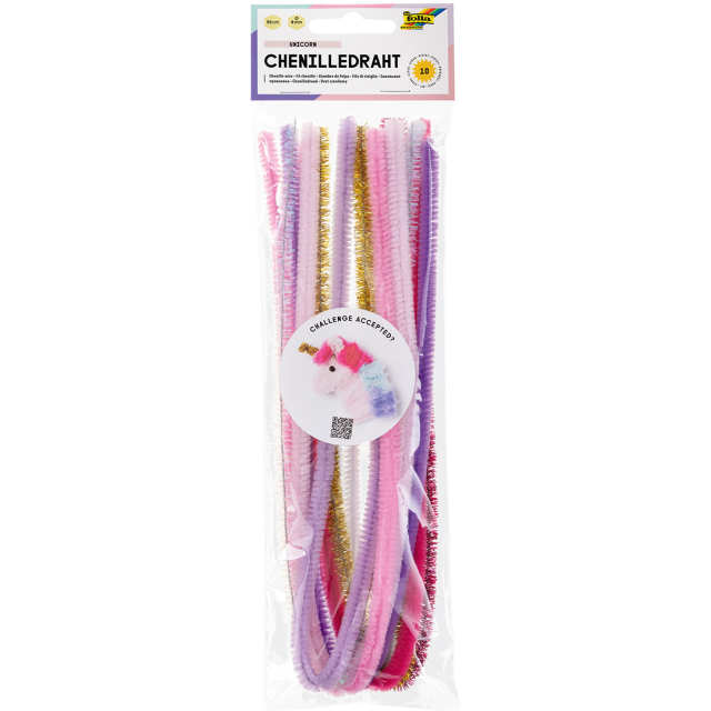 DYI-kit Pfeifenreiniger Unicorn 10er-Pack