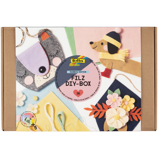 DYI-Box Filz Rainbow Edition