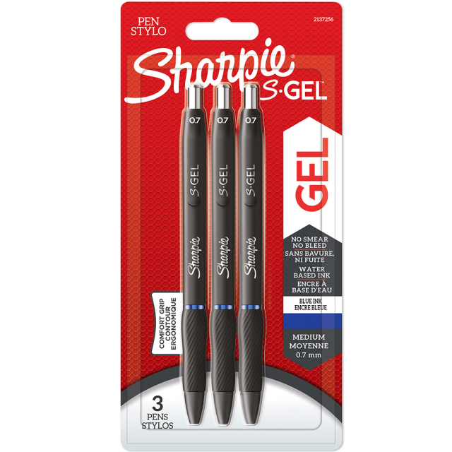 S-Gel 0,7 mm 3er-Pack Blue