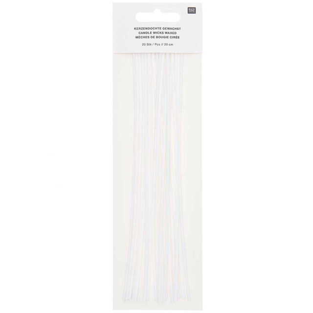Kerzendochte 20 cm 20 stk