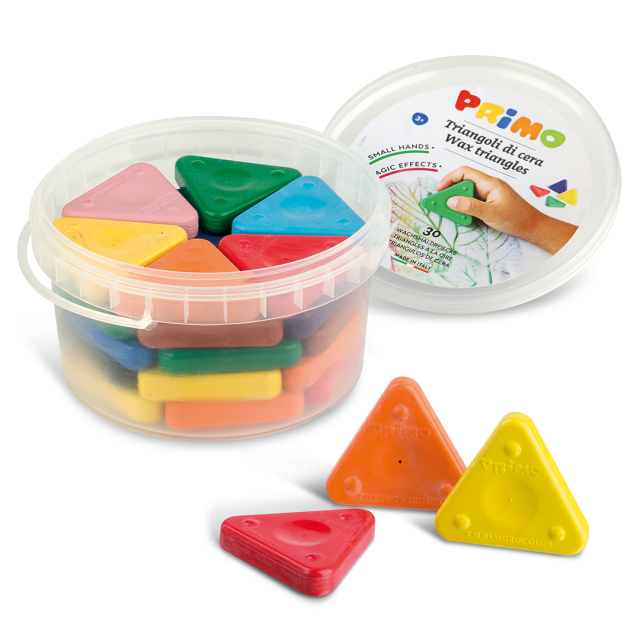 Wachsmalstifte Triangles 30er-Pack