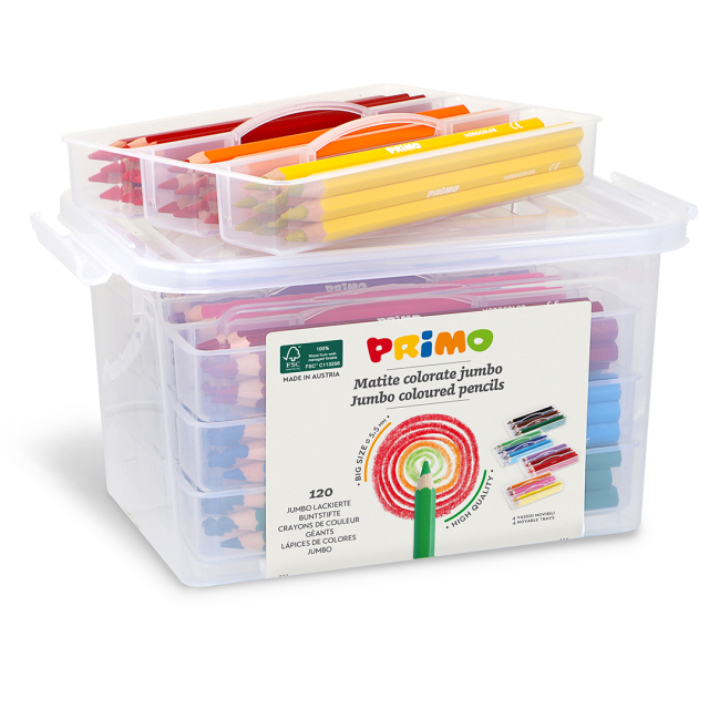 Jumbo Buntstifte Schule 120er-Pack