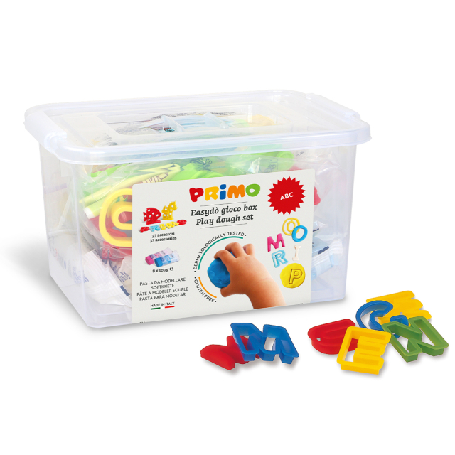Easydò glutenfreies Ton-ABC-Set