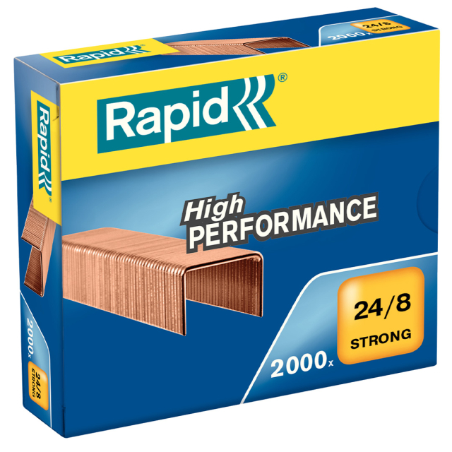 Heftklammern Strong 24/8 Kupfer 2000 Stück