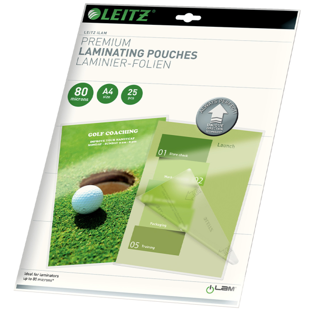Laminierfolie A4 80 Mikronen 25er-Pack