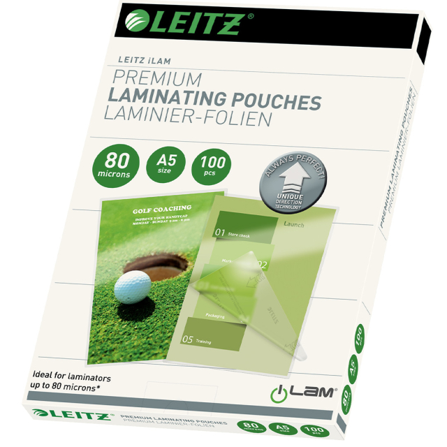 Laminierfolie A5 80 Mikronen 100er-Pack