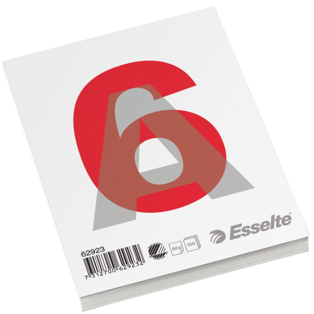 Limblock A6 60g 100 Blatt unliniert