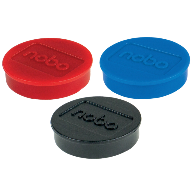 Magnete 30 mm 4er-Pack Black in der Gruppe Basteln & Hobby / Organisieren / Heimbüro bei Pen Store (132338)