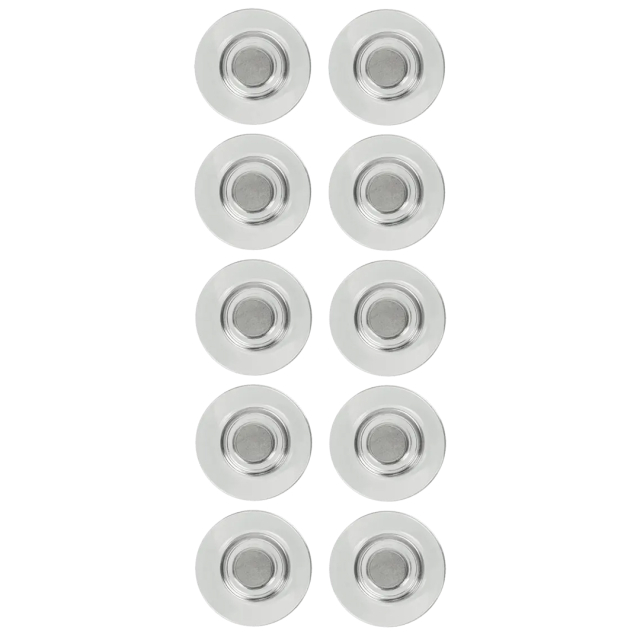 Magnete 32 mm Extra-stark 10er-Pack Klar