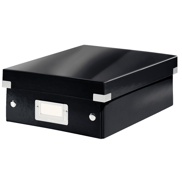 Sortierbox Click&Store Small Schwarz