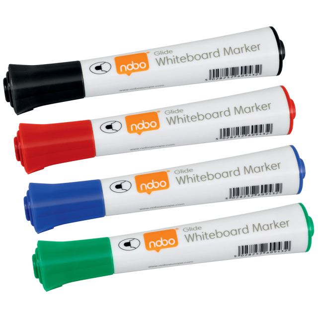 Whiteboard marker Glide Round 4er-Set
