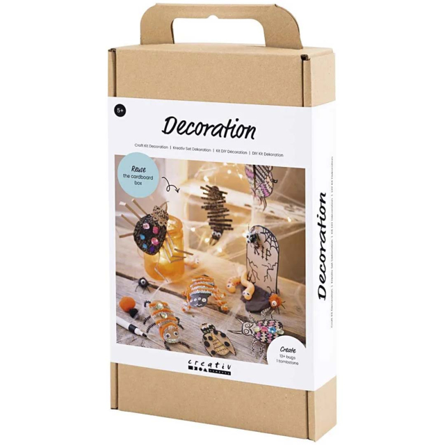 DIY-Bastelset Halloween-Käfer (ab 5 Jahren)