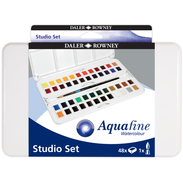 Aquarellfarbe Studio 48 ½ -Näpfe