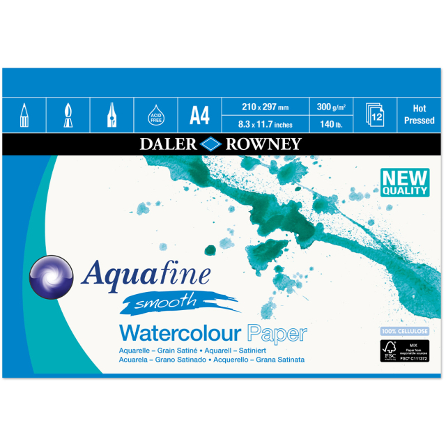 Aquarellblock HP 300g A4