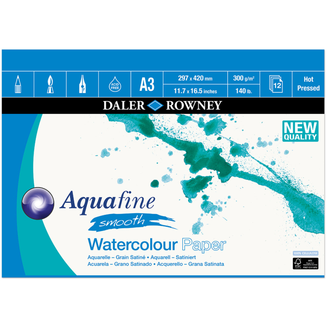 Aquarellblock HP 300g A3