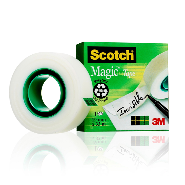 Scotch Magic Klebeband Nachfüllpackung 19mm x 33m