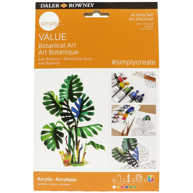 Simply Malen von Pflanzen mit Acrylfarbe - Schritt für Schritt