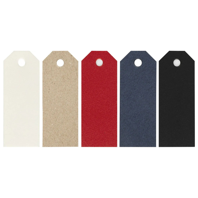 Geschenketiketten Manilla-Tags 3x8 cm 20 Stück