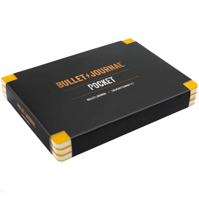 Bullet Journal Pocket 3er-Pack Yellow24