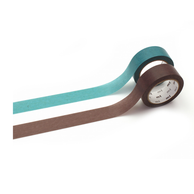 Washi-tape Light blue × gray purple 2er-Pack