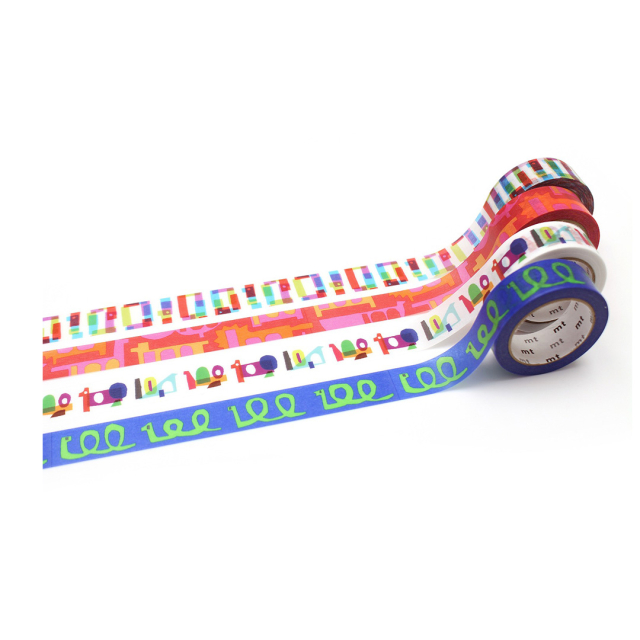 Washi-tape 100th Anniversary Ottaipnu 4er-Set