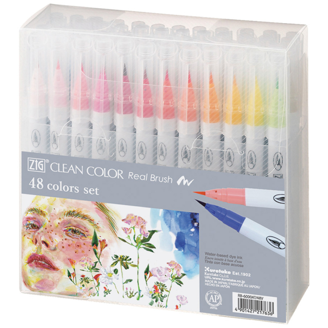 Clean Color Real Brush 48er-set