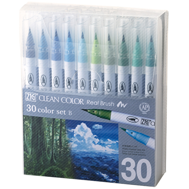 Clean Color Real Brush 30er-set B
