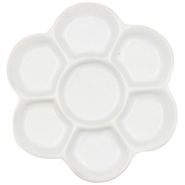 Artists Porzellanpalette blume Ø 15,3 cm