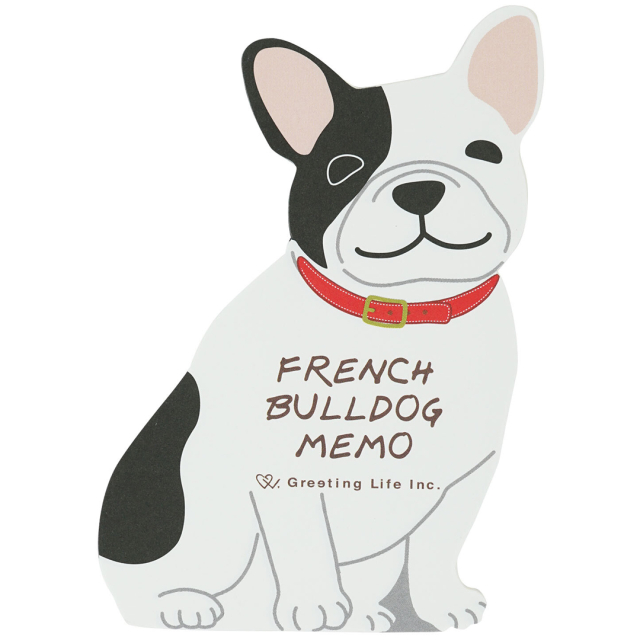 French Bulldog Memo Notizblock