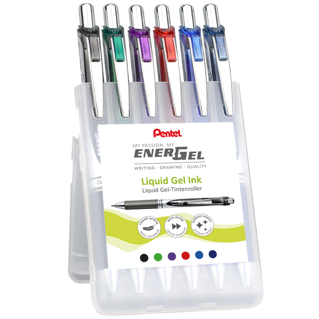 EnerGel BL77 Tintenroller 07 6er-Set
