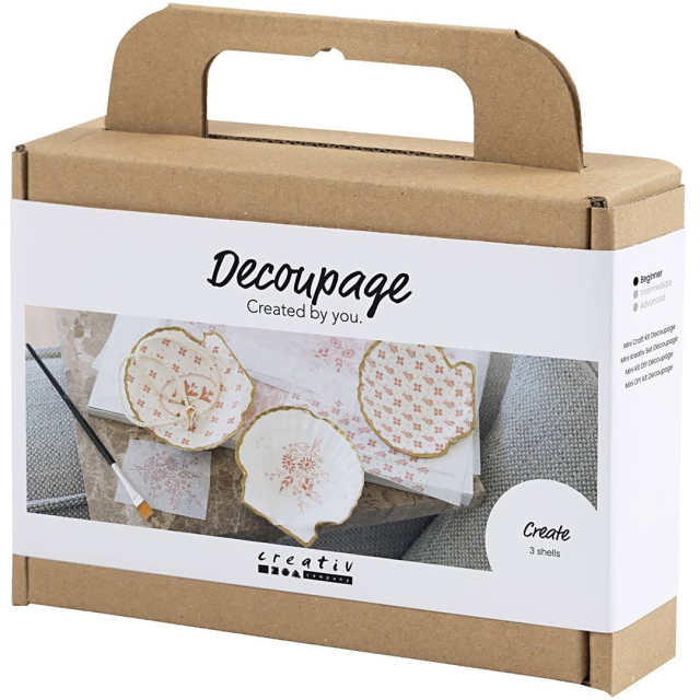 DIY Découpage-kit Muscheln
