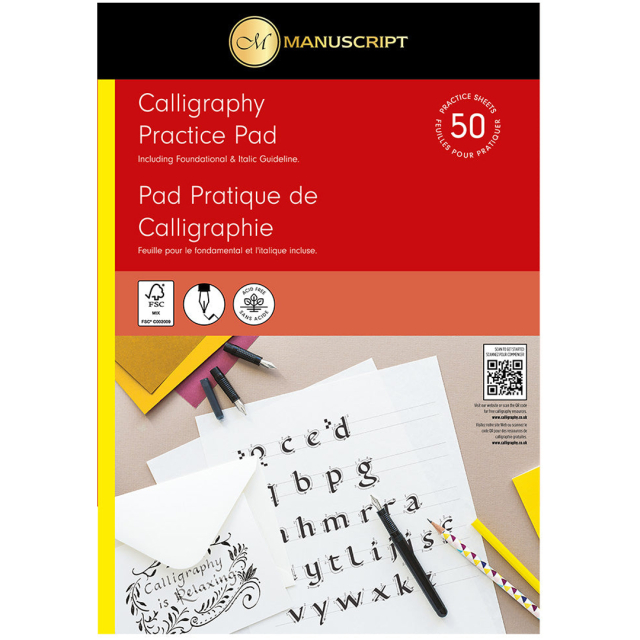 Kalligraphie-Übungsblock A4