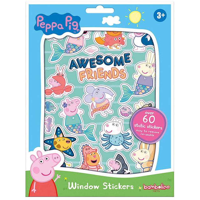 Peppa Wutz Fenstersticker (ab 3 Jahren)