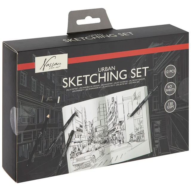 Urban Sketch 12er-Kit